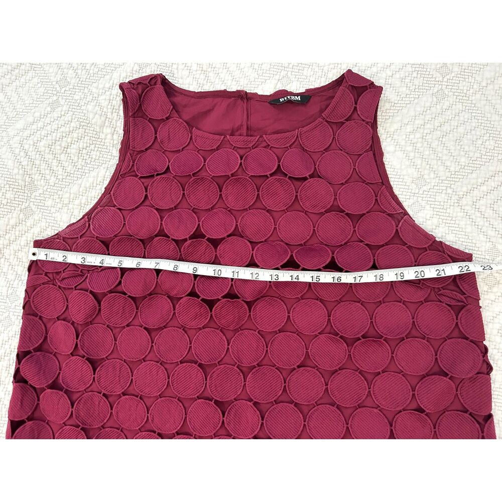 BTFBM Women's Hollow Out Embroidered Tank Dress Size XL Vacation Party Cocktail - Picture 6 of 6
